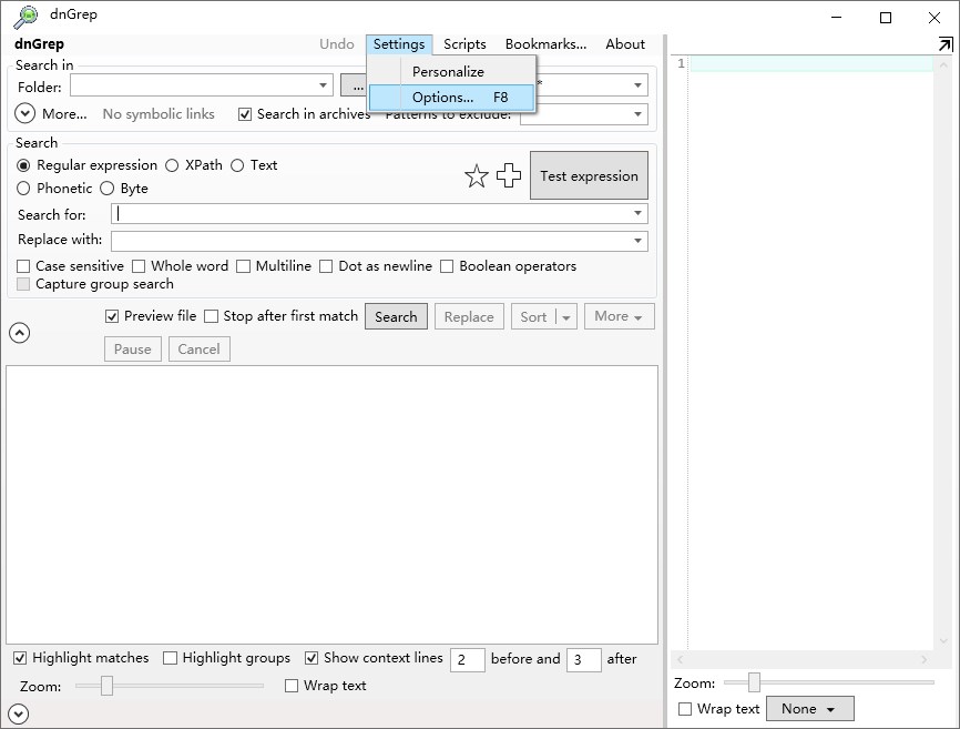 dnGrep