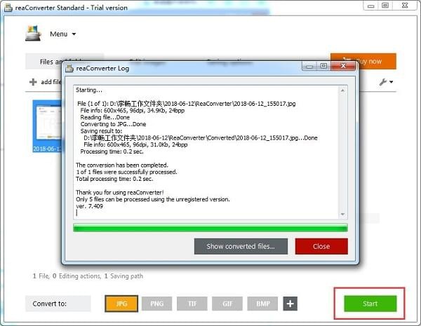 reaConverter Lite最新版