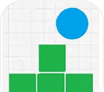 像素球logo图