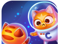太空猫进化：银河系统收集logo图