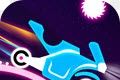 霓虹摩托骑士logo图