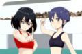 女高中生100米短跑logo图