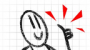 素描滑行图标