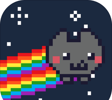 猫猫头弹球图标