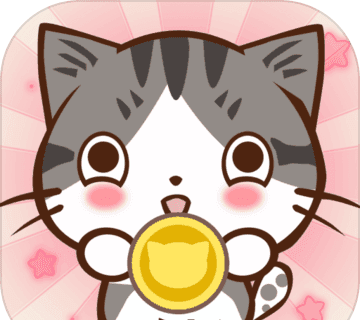 一画合猫图标