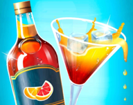 鸡尾酒混合模拟图标