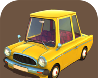 玩具车3D图标