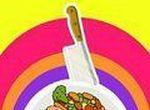 刀与食物图标