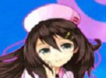 制服美女蹦床图标