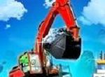 海上挖掘机模拟图标