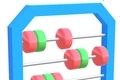 算盘3D图标