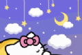 HelloKitty晚安图标