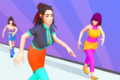 派对女孩3D图标