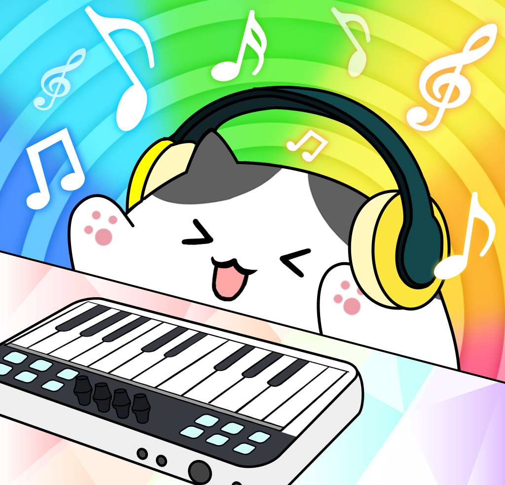 节奏猫咪图标
