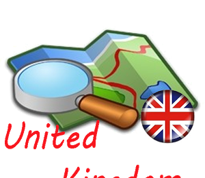 英国地图logo图