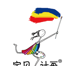 在家画画logo图