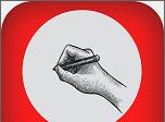 红彩绘画logo图