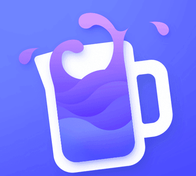 爱喝水logo图