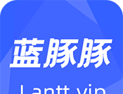 蓝豚豚logo图