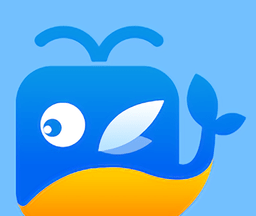 鲸奇英语logo图