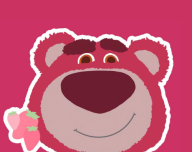 4K草莓熊logo图