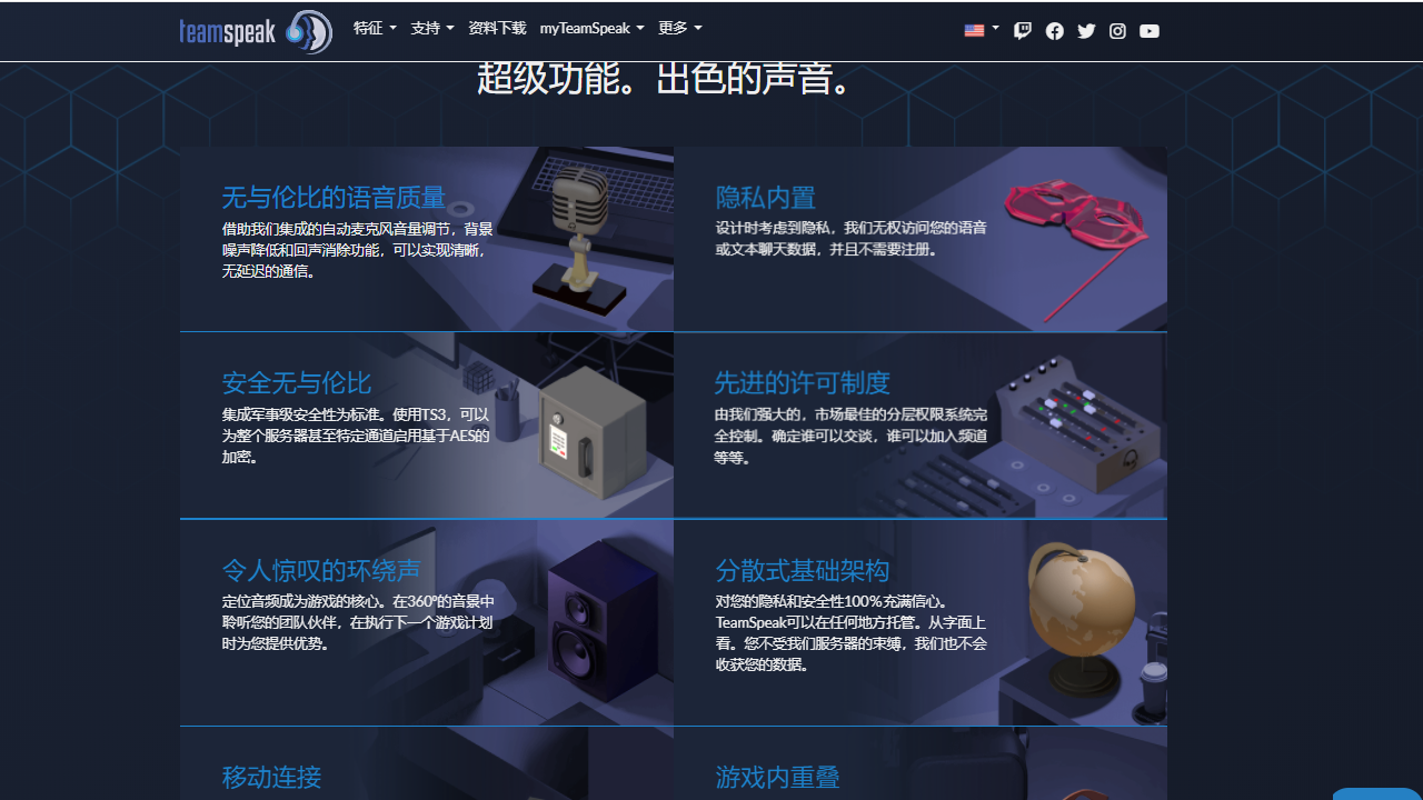 TeamSpeak3升级版截图