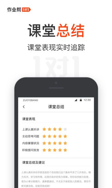 作业帮1对1