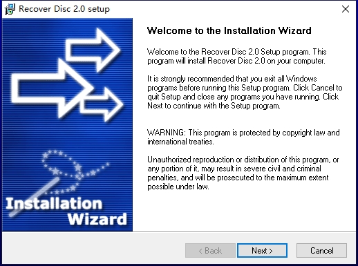 Recover Disc截图