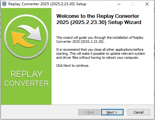 replay converter(音频转换器)截图