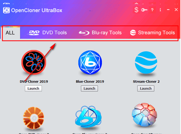 OpenCloner UltraBox(DVD刻录软件)截图