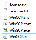 winscp截图