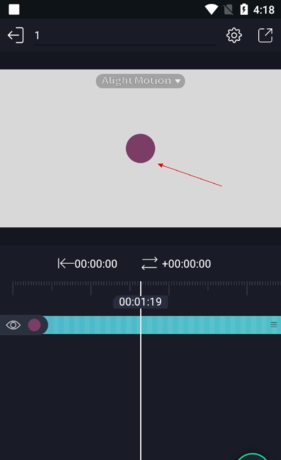 《alight motion》删除片段方法