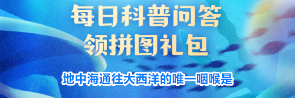 地中海通往大西洋的唯一咽喉是