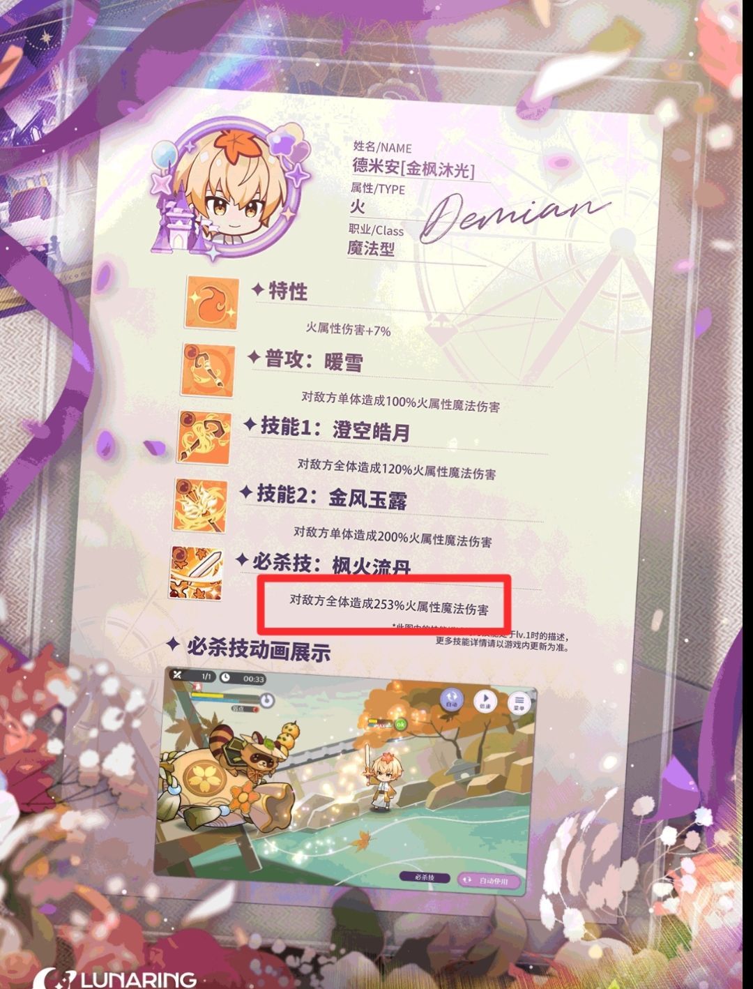 《欢迎来到梦乐园》德米安角色强度测评