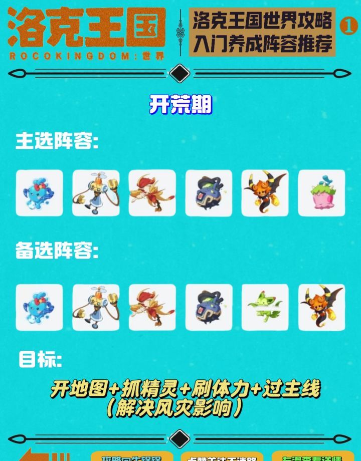 《洛克王国：世界》14天精灵养成毕业攻略