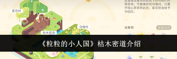 《粒粒的小人国》枯木密道介绍