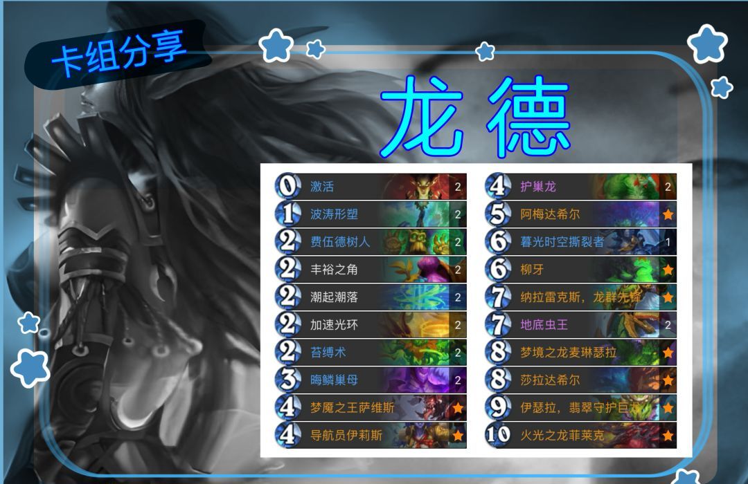 炉石传说全职业卡组攻略