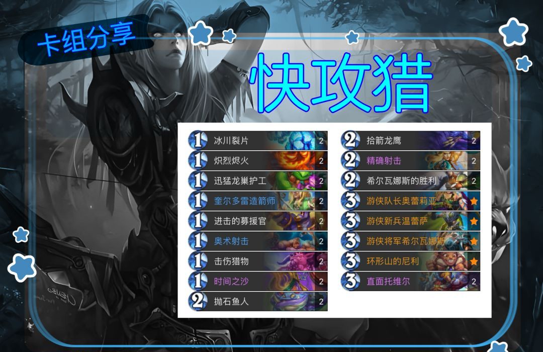炉石传说全职业卡组攻略