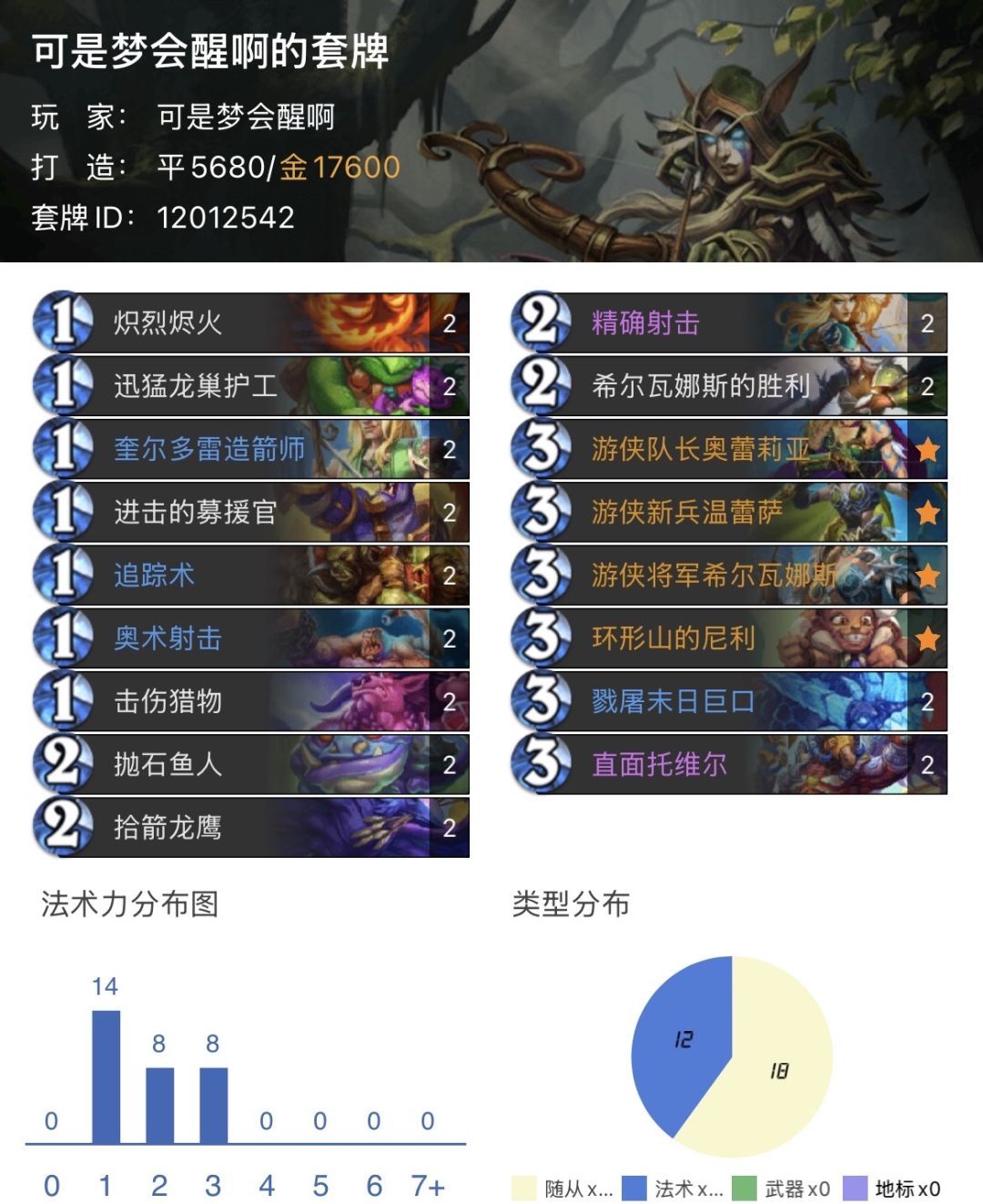 炉石传说天梯主流的上分卡组攻略