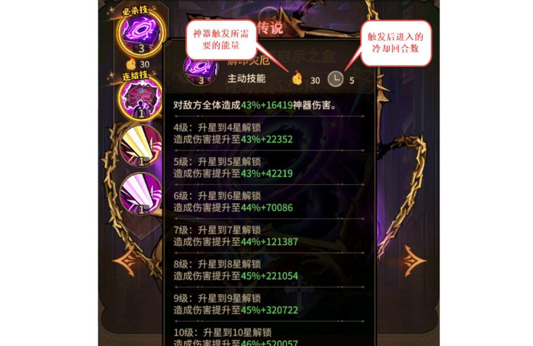 女武神战纪神器分类一览