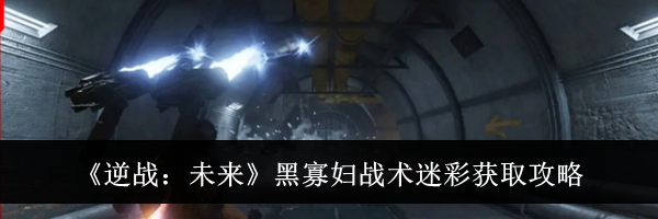 《逆战：未来》黑寡妇战术迷彩获取攻略