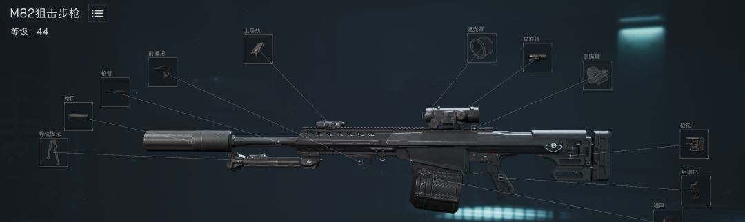 三角洲行动M82武器改装指南