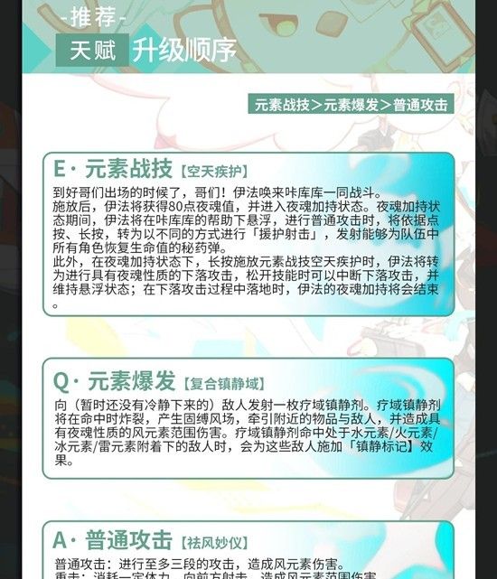 《原神》伊法天赋武器配队养成攻略